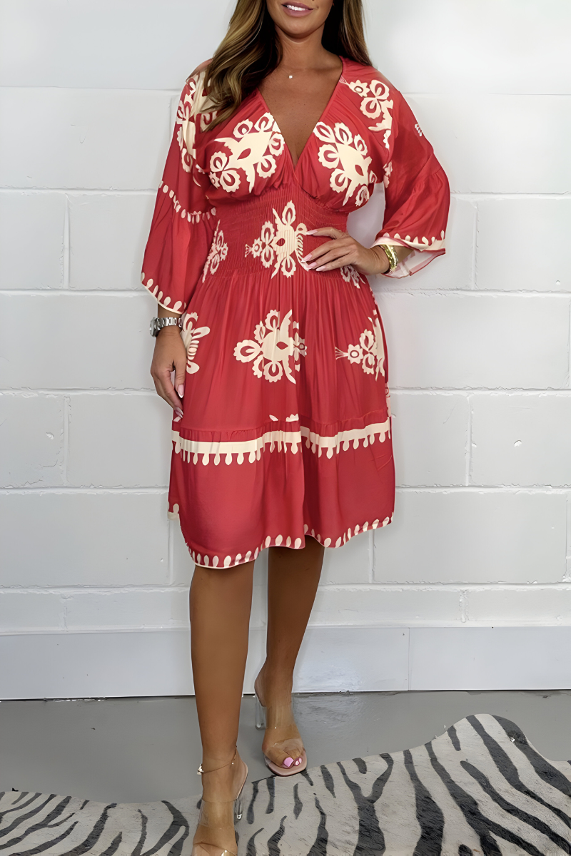 Alira | Zomerse Boho-Jurk