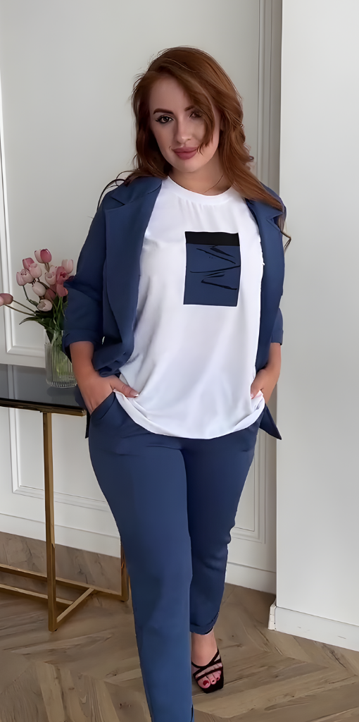 Liva™ | Stijlvolle Blazer & Broek Set