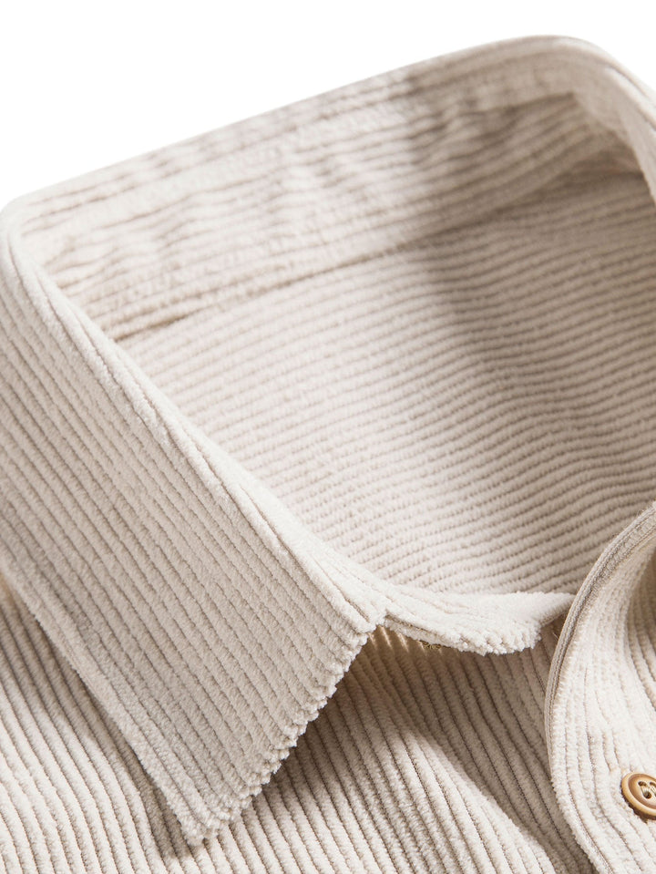 Siwan | Overhemd met Knopen en Korte Mouwen