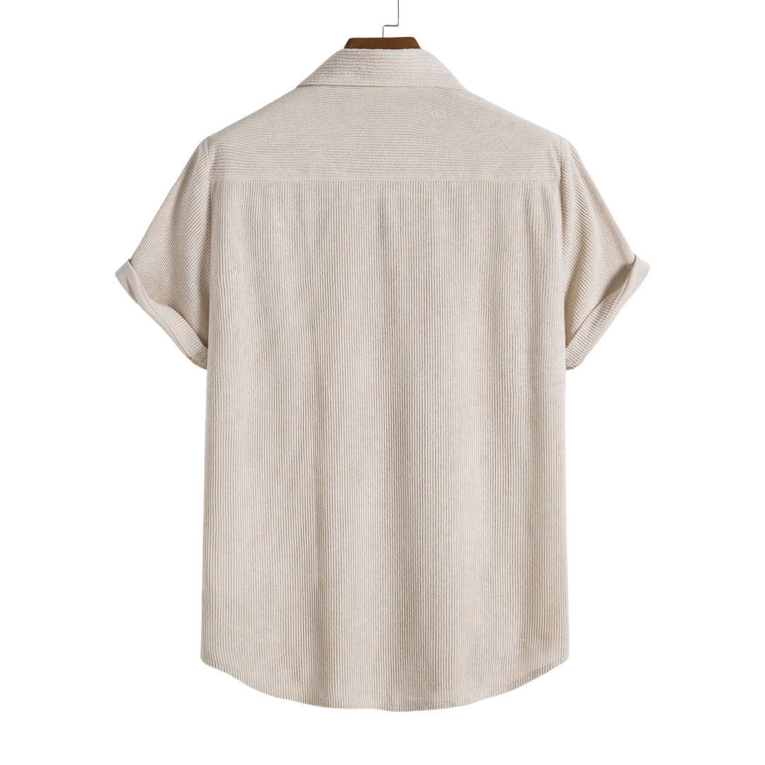 Siwan | Overhemd met Knopen en Korte Mouwen