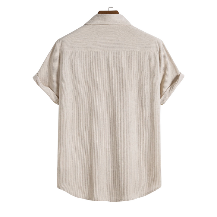 Siwan | Overhemd met Knopen en Korte Mouwen