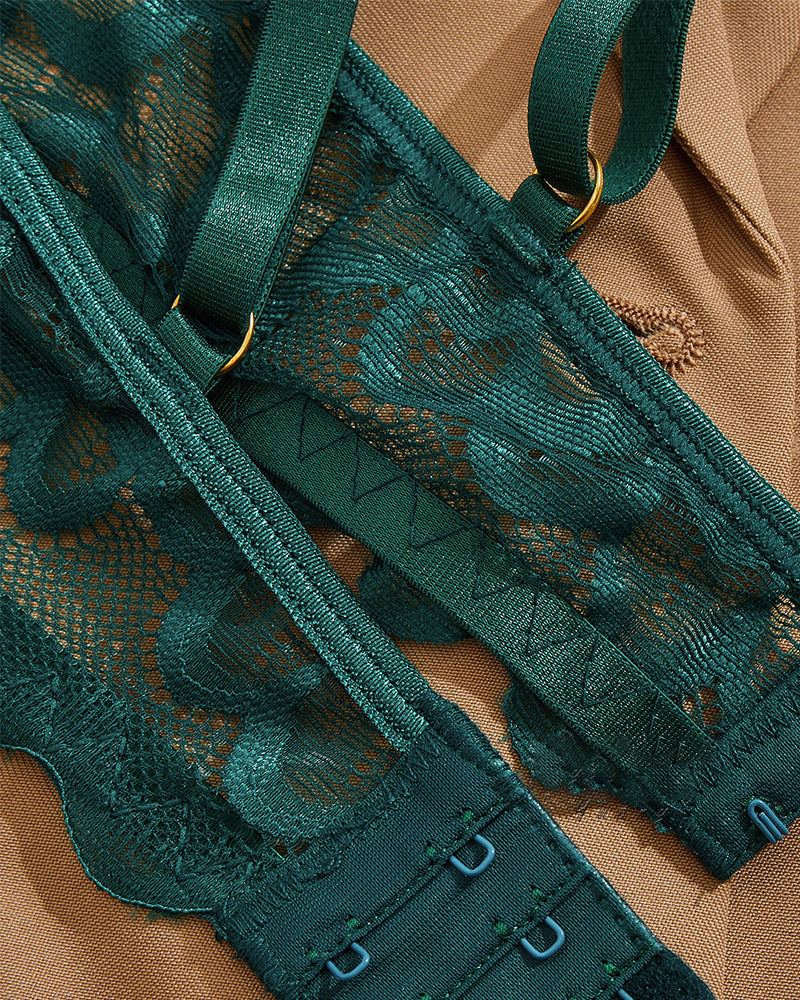 Rachel™ | Verleidelijk Kant Lingerieset met Verstelbare Bandjes