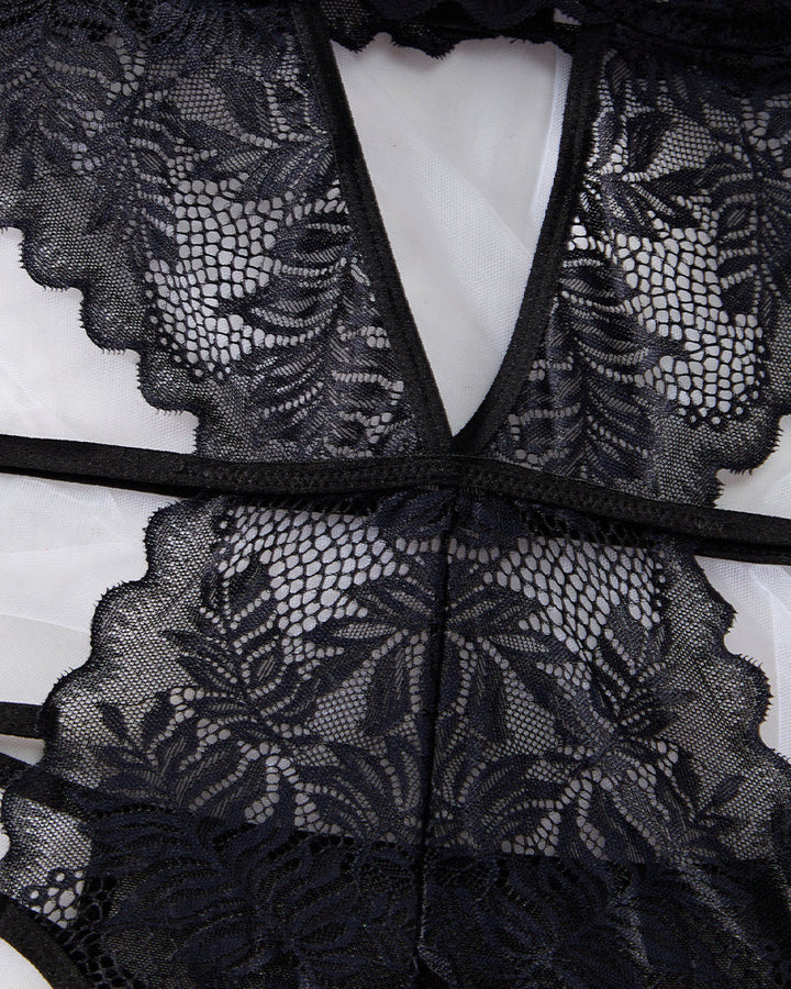 Jade™ | Elegante kantenteddy met hartvormige accenten