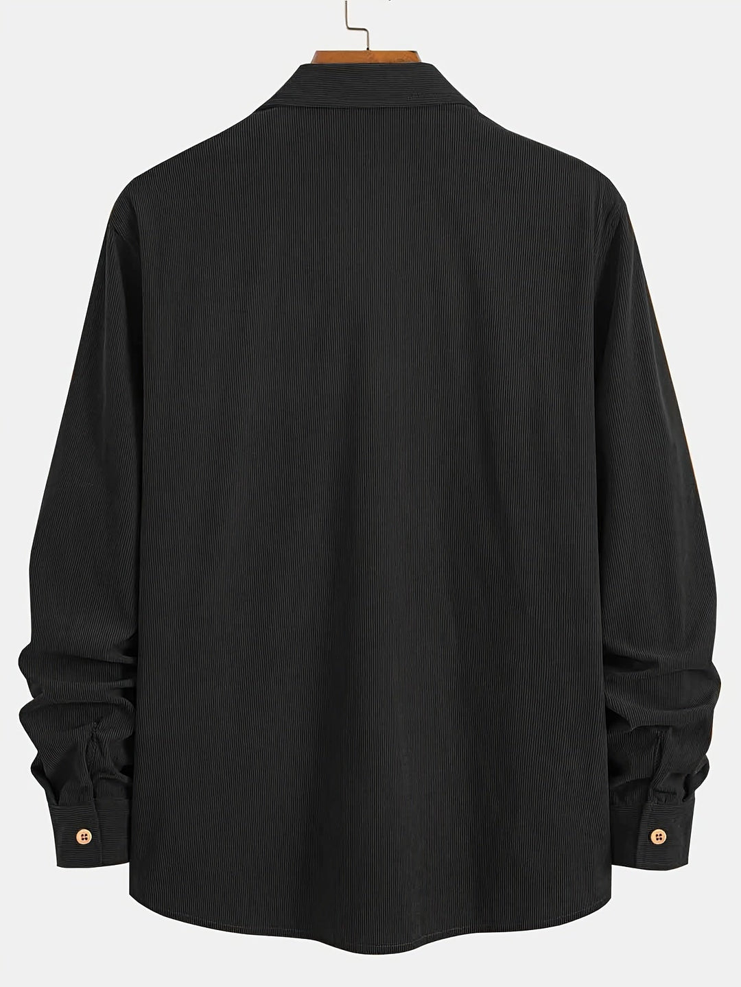 Felipe - Casual overhemd van ribfluweel met knopen