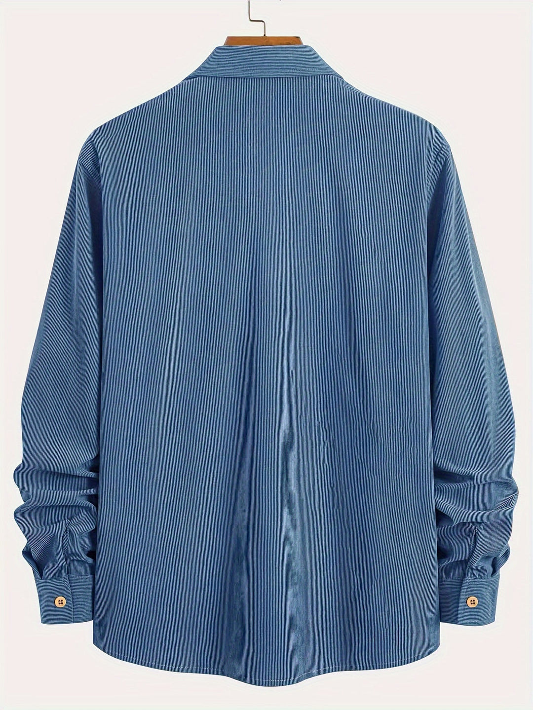 Felipe - Casual overhemd van ribfluweel met knopen