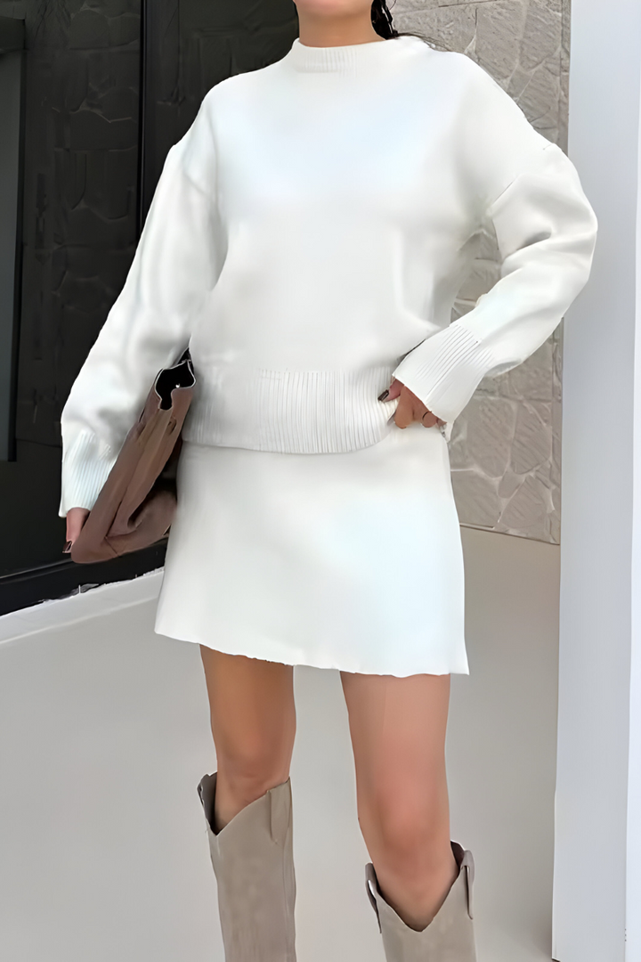 Mirea™ | Chique gebreide tweedelige set