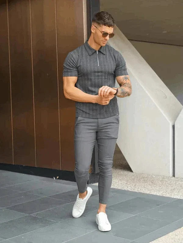 Bob | Elegante Rekbare Pantalon