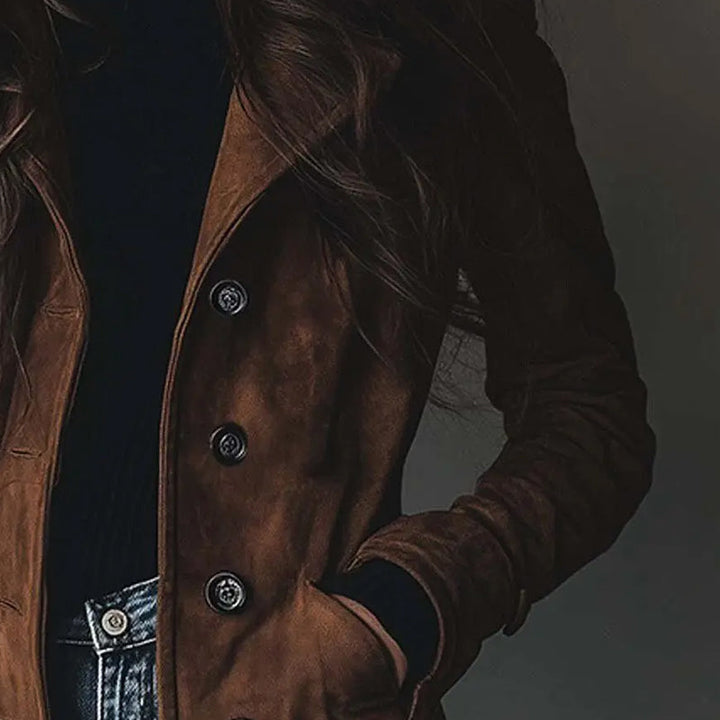 Adela | Elegante lange mantel