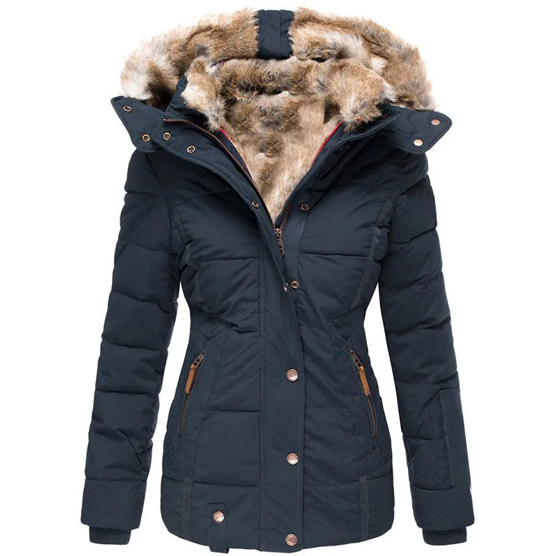 Belén - Warm, fur-lined winter coat