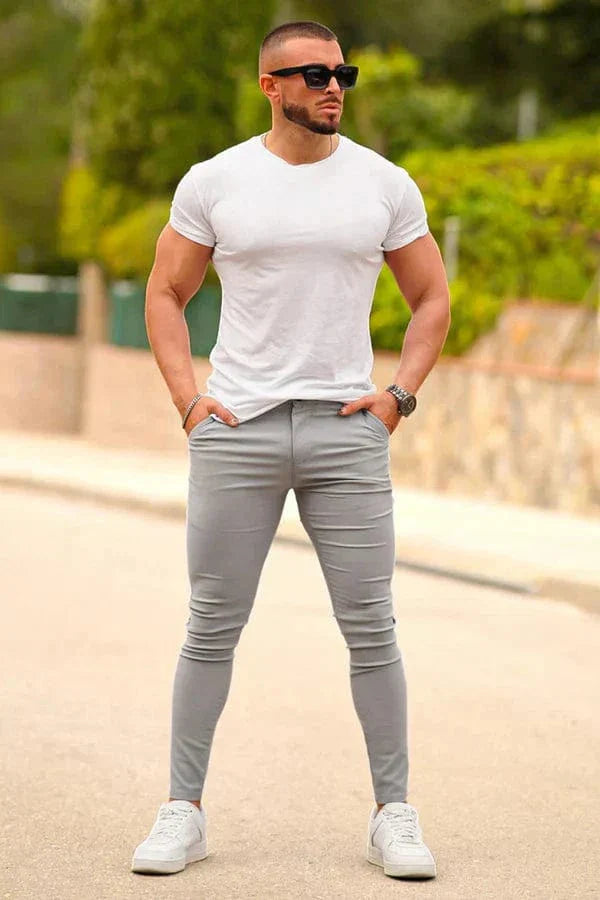 Bob | Elegante Rekbare Pantalon