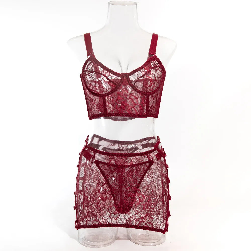 Krachtige Lingerie Posities