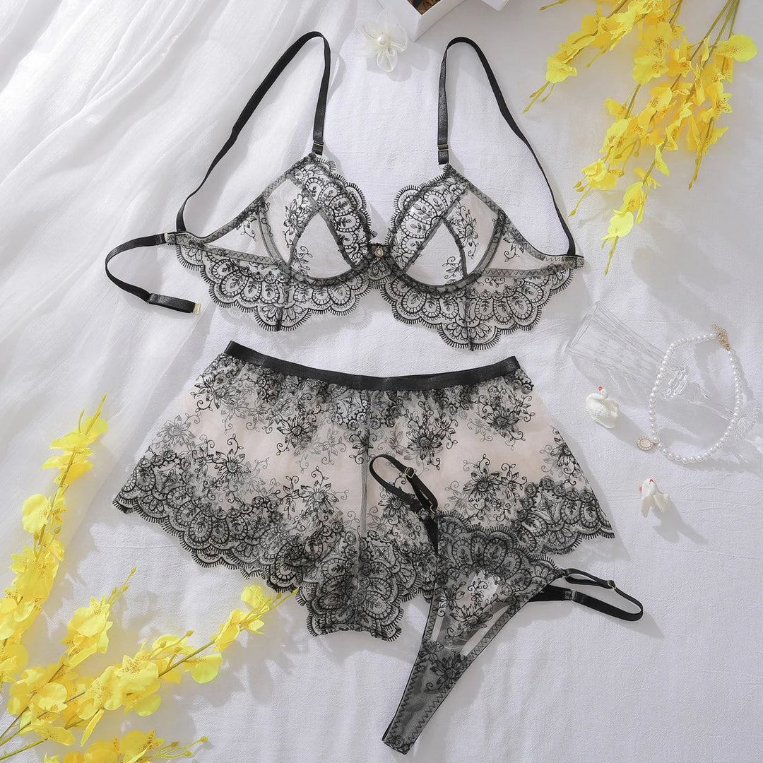 Spirit Stitch Bra and Panty Set