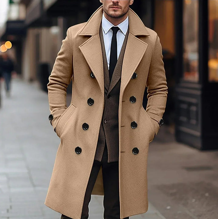 Andries | Stijlvolle Heren Trenchcoat