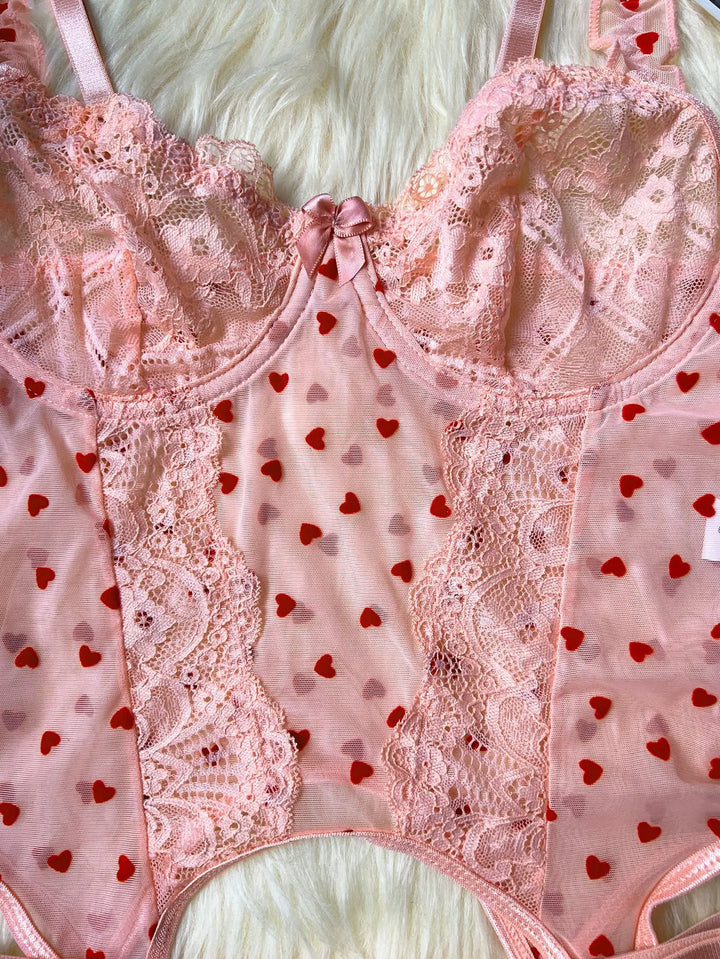 Elegant Geroote Ribbons Lingerie