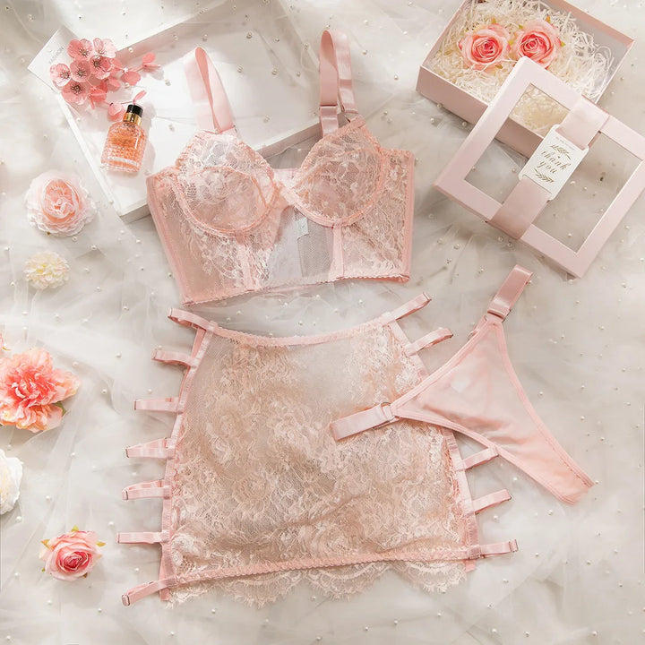 Krachtige Lingerie Posities