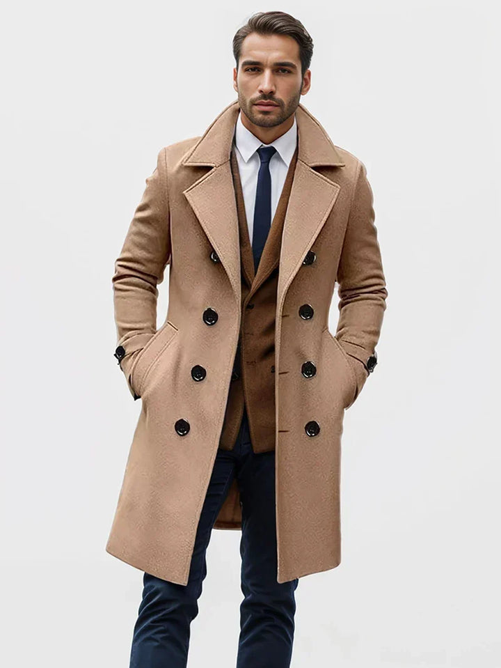 Andries | Stijlvolle Heren Trenchcoat
