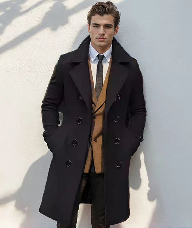 Andries | Stijlvolle Heren Trenchcoat