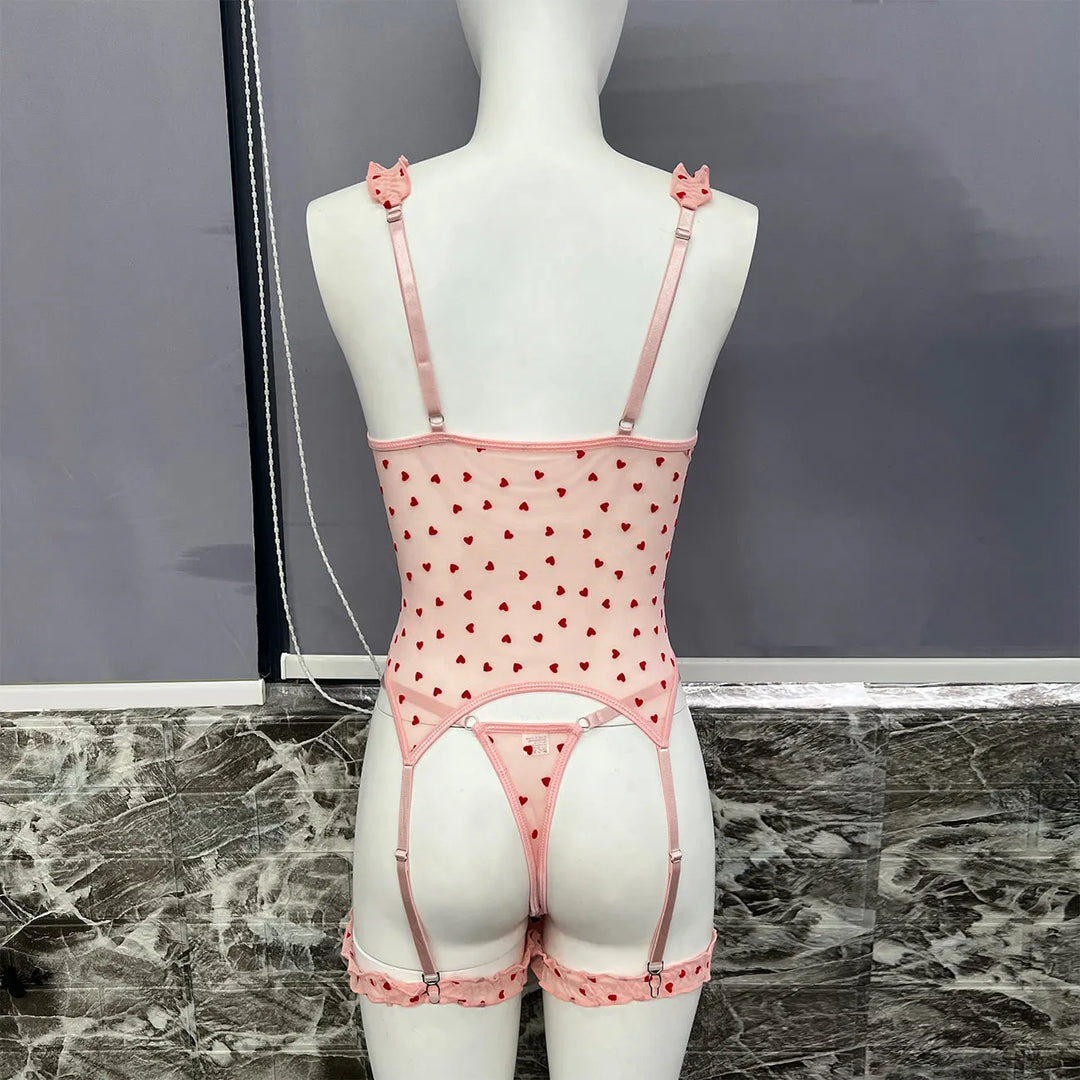 Elegant Geroote Ribbons Lingerie