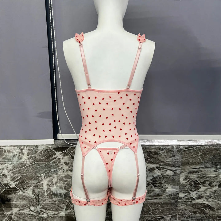 Elegant Geroote Ribbons Lingerie