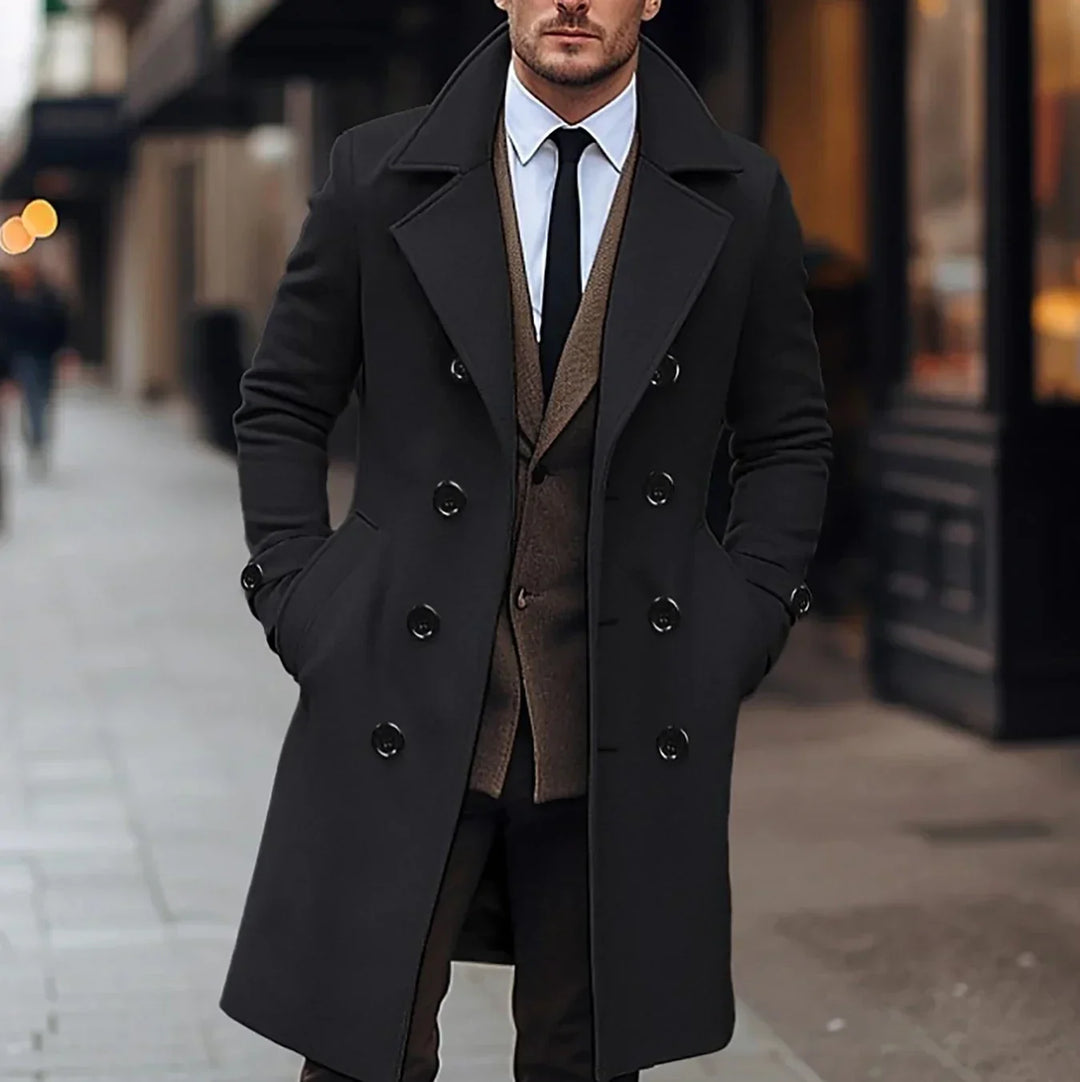Andries | Stijlvolle Heren Trenchcoat