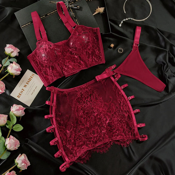 Krachtige Lingerie Posities