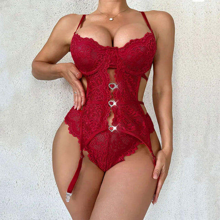 Stralend in Lingerie