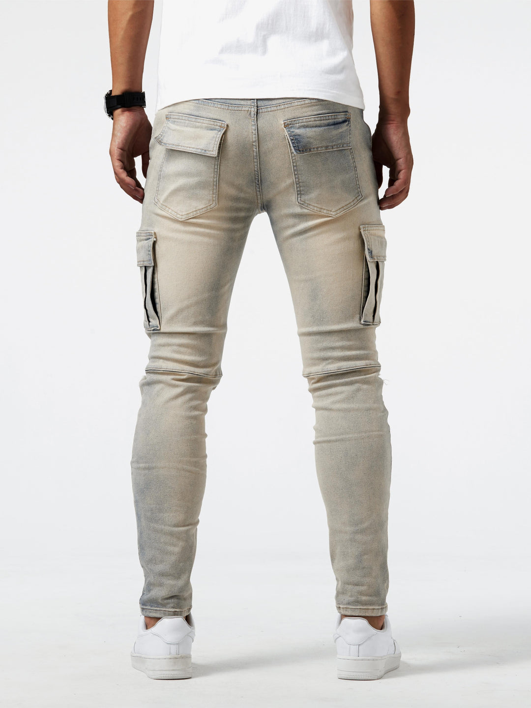 Ron | Slim Fit Cargo Jeans