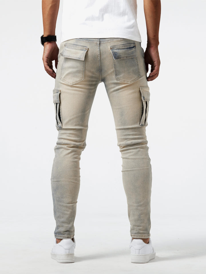 Ron | Slim Fit Cargo Jeans