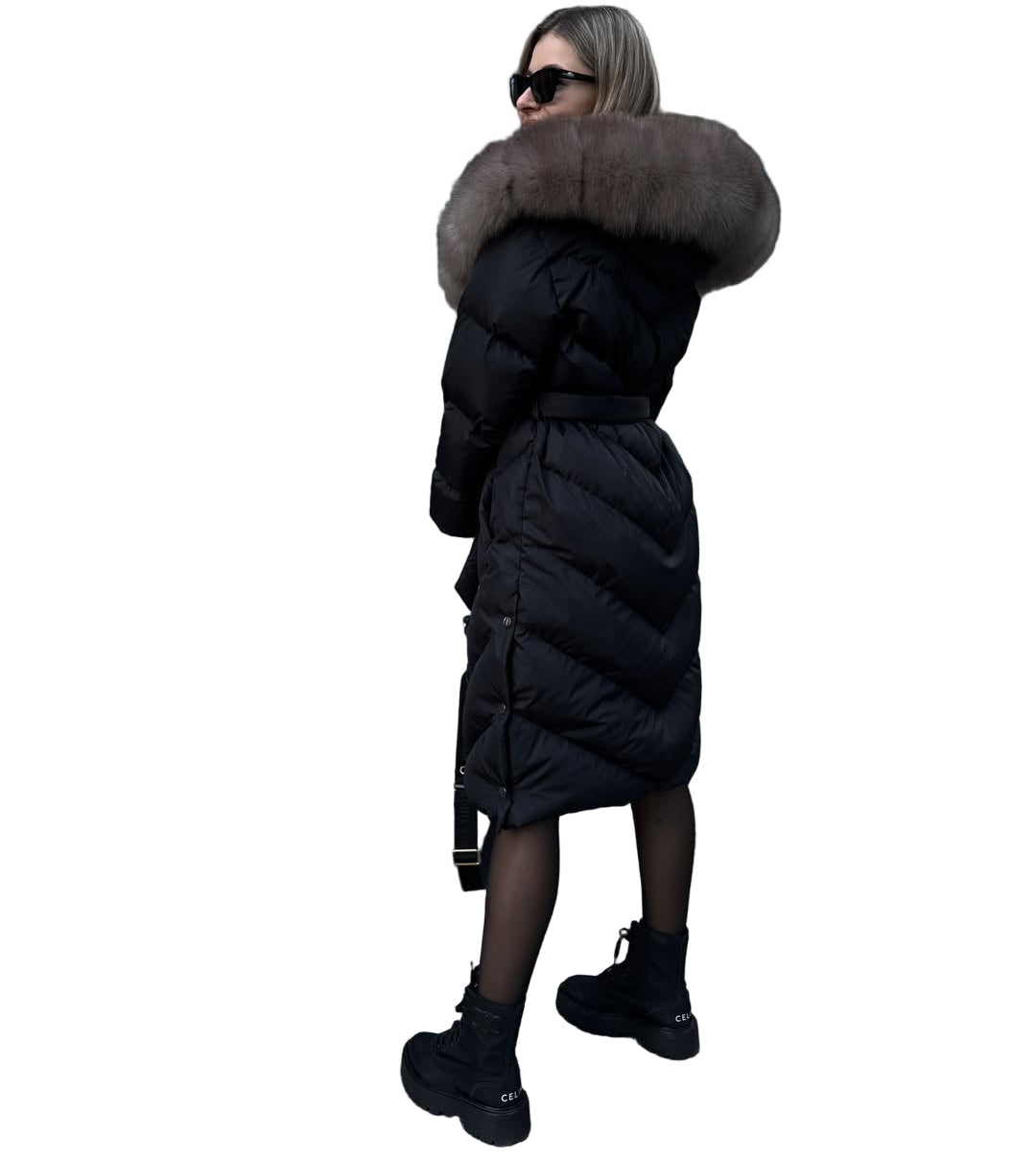 Madri - Elegantie katoenen jas met kraag