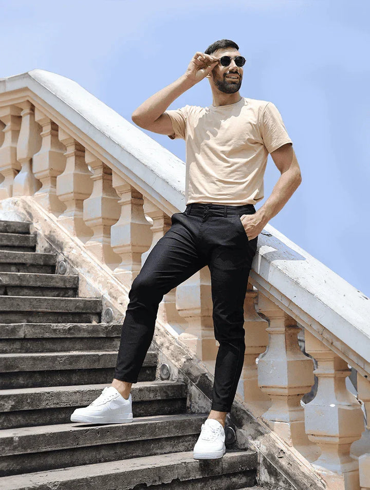 Bob | Elegante Rekbare Pantalon