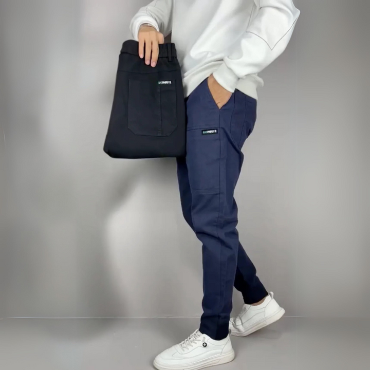 Stefan | Stretchy Cargo Jeans